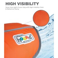 Outward Hound Granby Splash Life Jacket for Dogs – Orange
