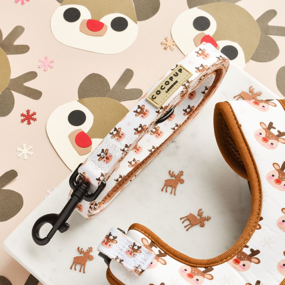Cocopup London Ralphie Reindeer Dog Lead
