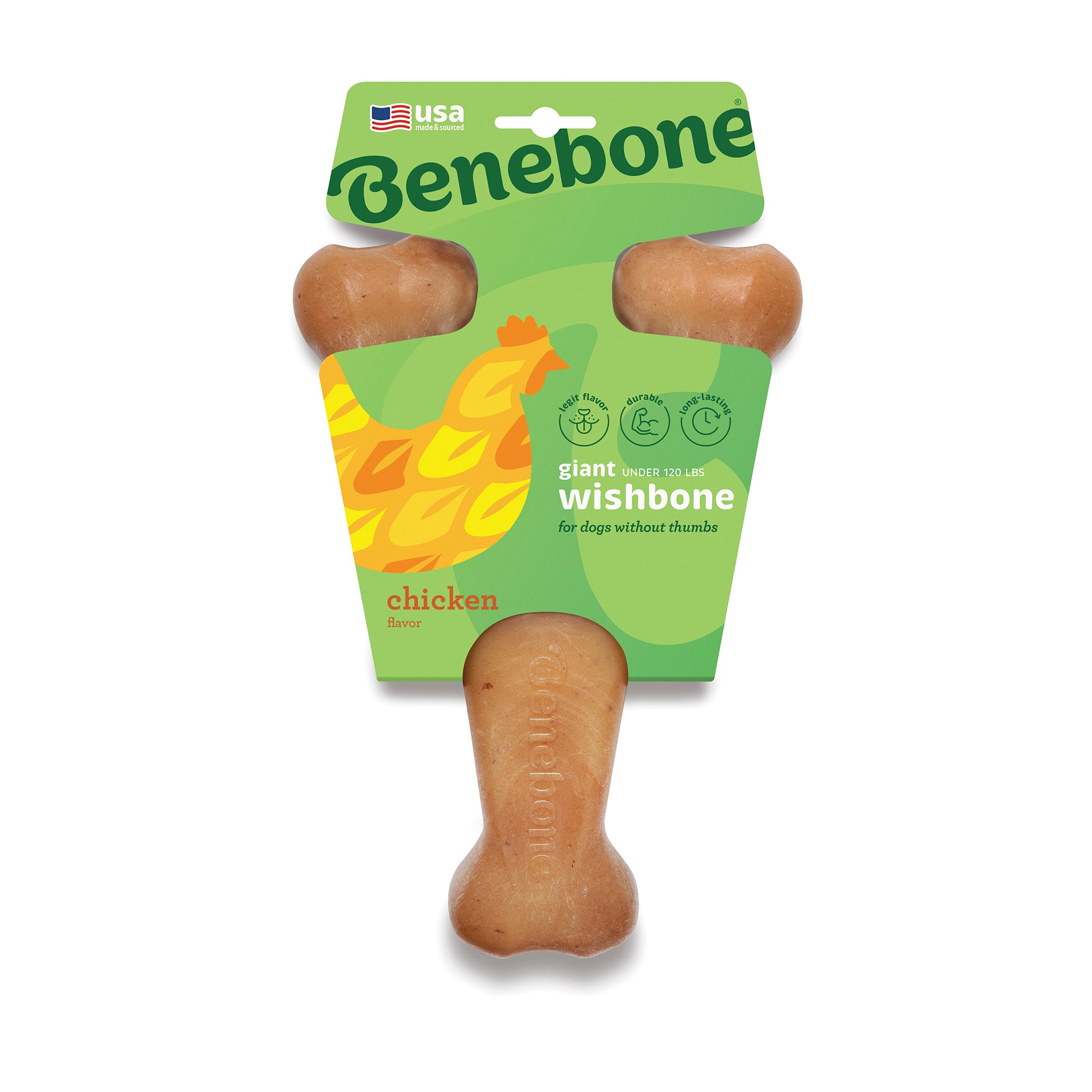 Benebone Chicken Wishbone – Large