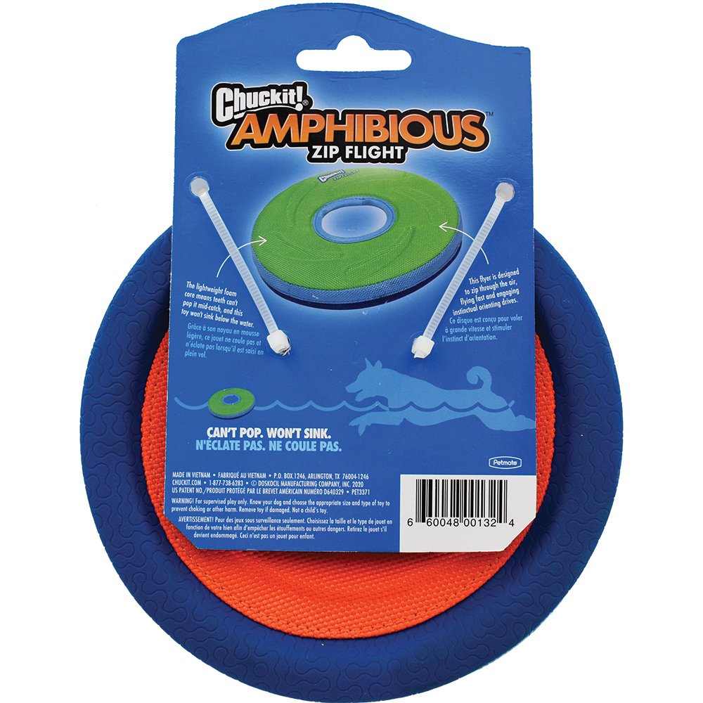 Chuckit! Amphibious Zipflight Medium (Orange) – Chuckit!