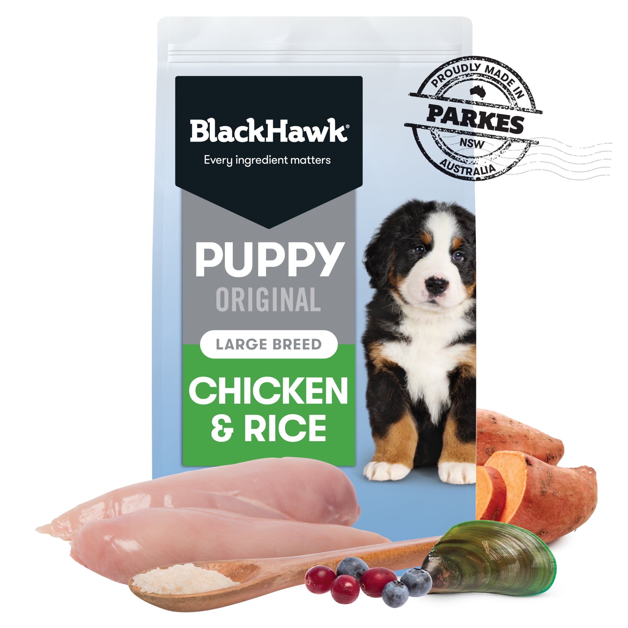 Black Hawk Original Puppy Large Breed Chicken & Rice