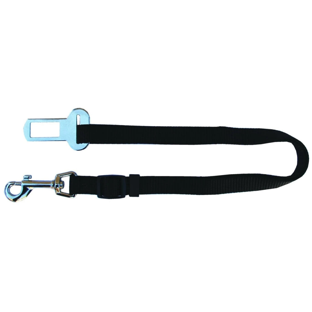 Beau Pets Adjustable Car Restraint Strap – 25mm – Black