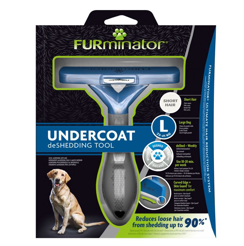 FURminator Undercoat deShedding Tool for Labradors – Large Short Hair