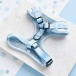 Cocopup London LUXE Baby Blue Flower Adjustable Dog Harness
