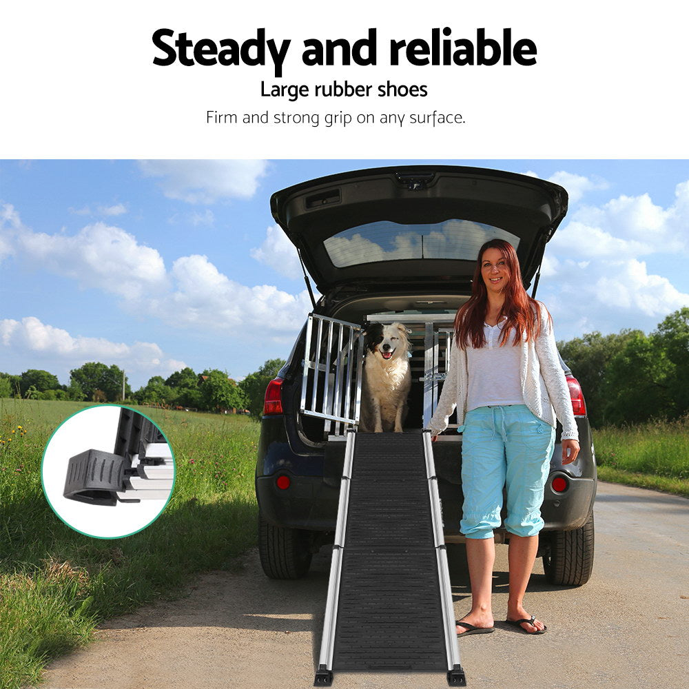i.Pet Foldable Dog Ramp for Cars & SUVs