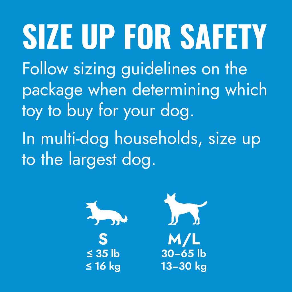 KONG Puppy Tires Medium/Large – Rubber Teething & Treat Toy