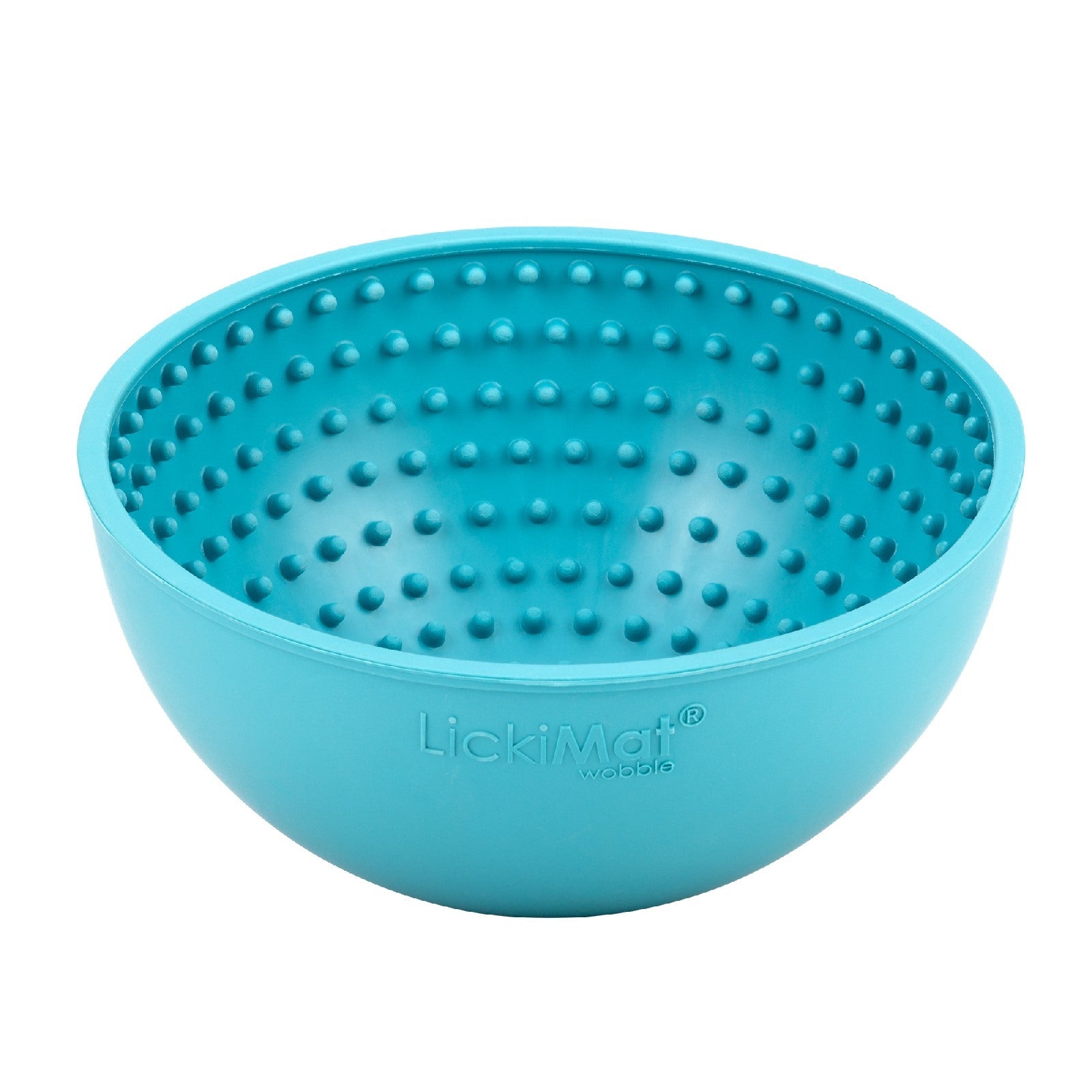 LickiMat Wobble Interactive Slow Feeder – Blue