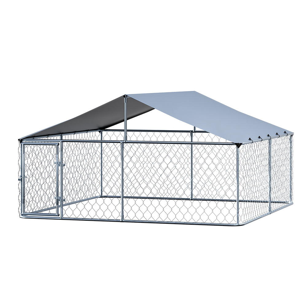 i.Pet XXL Outdoor Dog Run with Roof