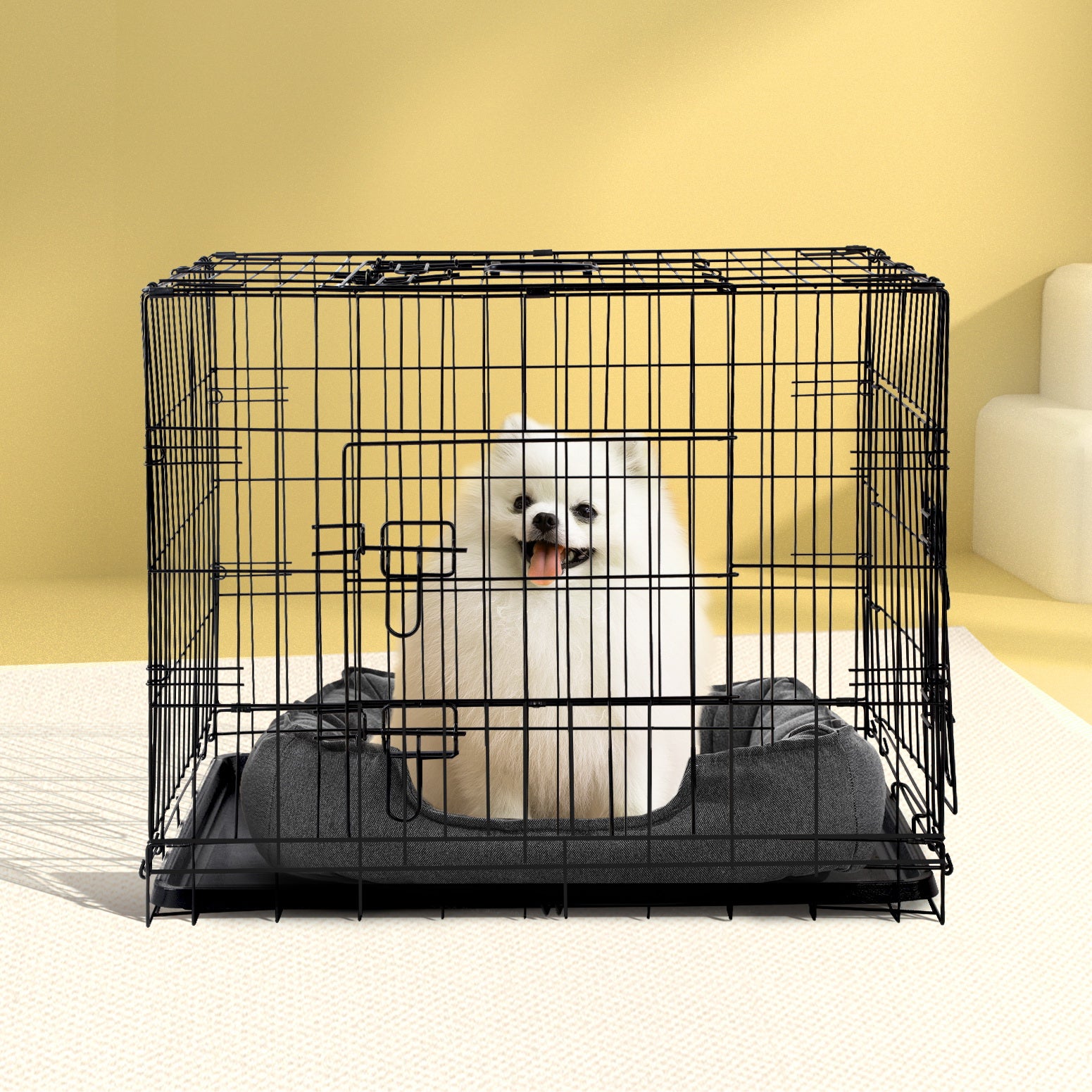 i.Pet 36" 3-Door Dog Crate