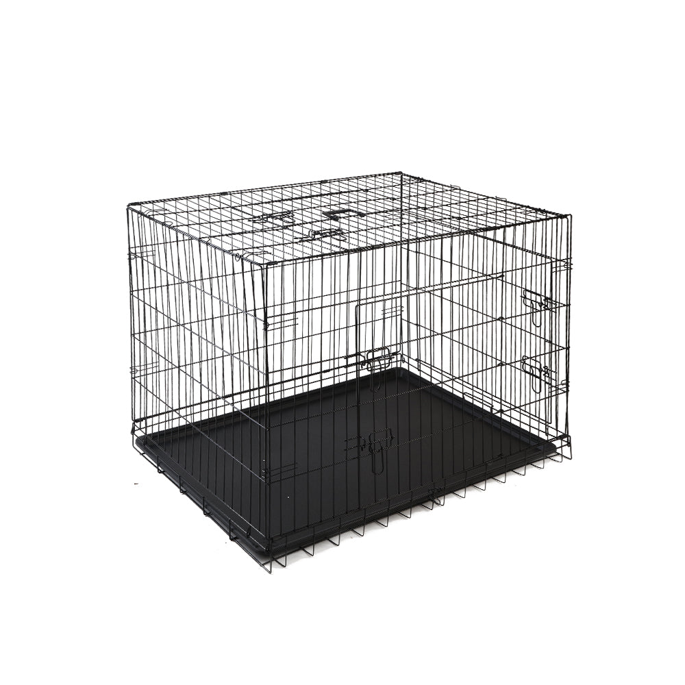 i.Pet 42" 3-Door Dog Crate – Large