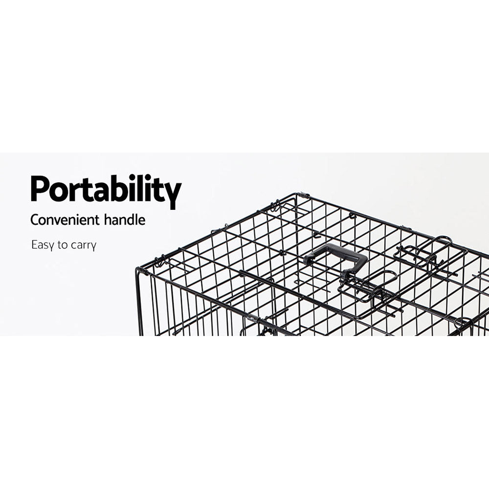 i.Pet 48" 3-Door Dog Crate – XL