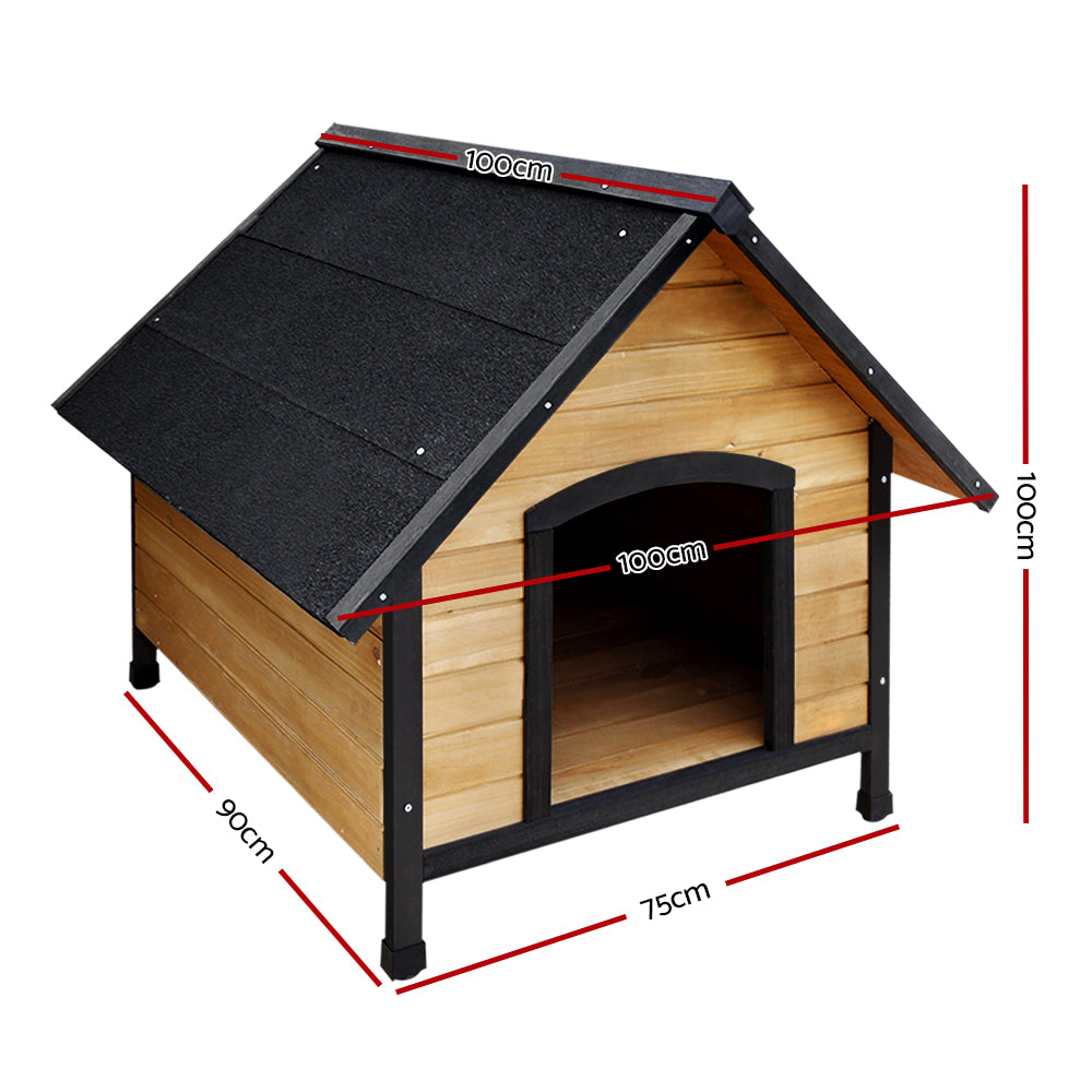 i.Pet XL Wooden Outdoor Dog Kennel