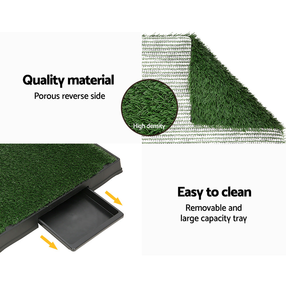 i.Pet Grass Puppy Toilet Training Tray