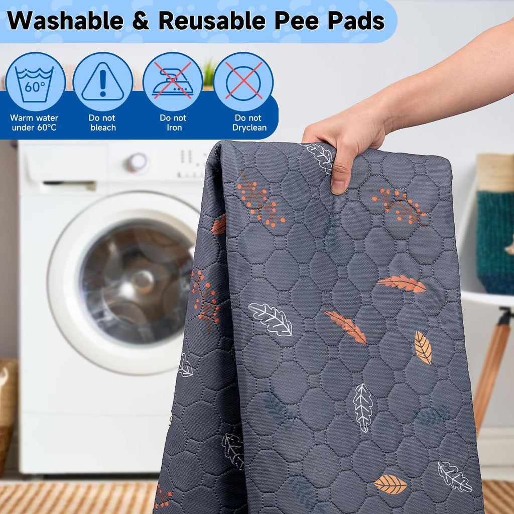 Reusable Puppy Training Pads – 2 Pack – 46 × 61cm