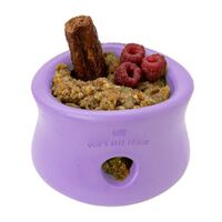 West Paw Toppl Treat Dispensing Dog Toy & Bowl – X-Large Blue