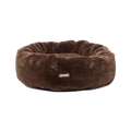 Snooza Luxe Fur Cuddler Puppy Bed – Chocolate Medium