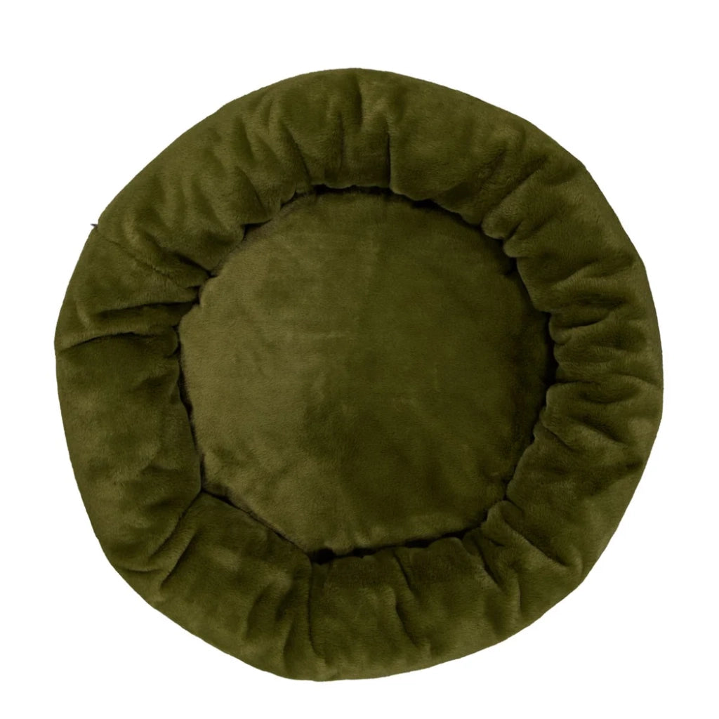 Snooza Luxe Fur Cuddler Dog Bed – Leaf XL