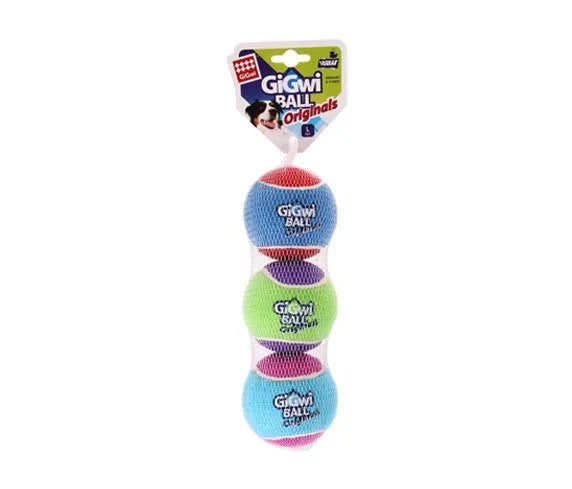 GiGwi Originals Tennis Ball Large 3 Pack – GiGwi