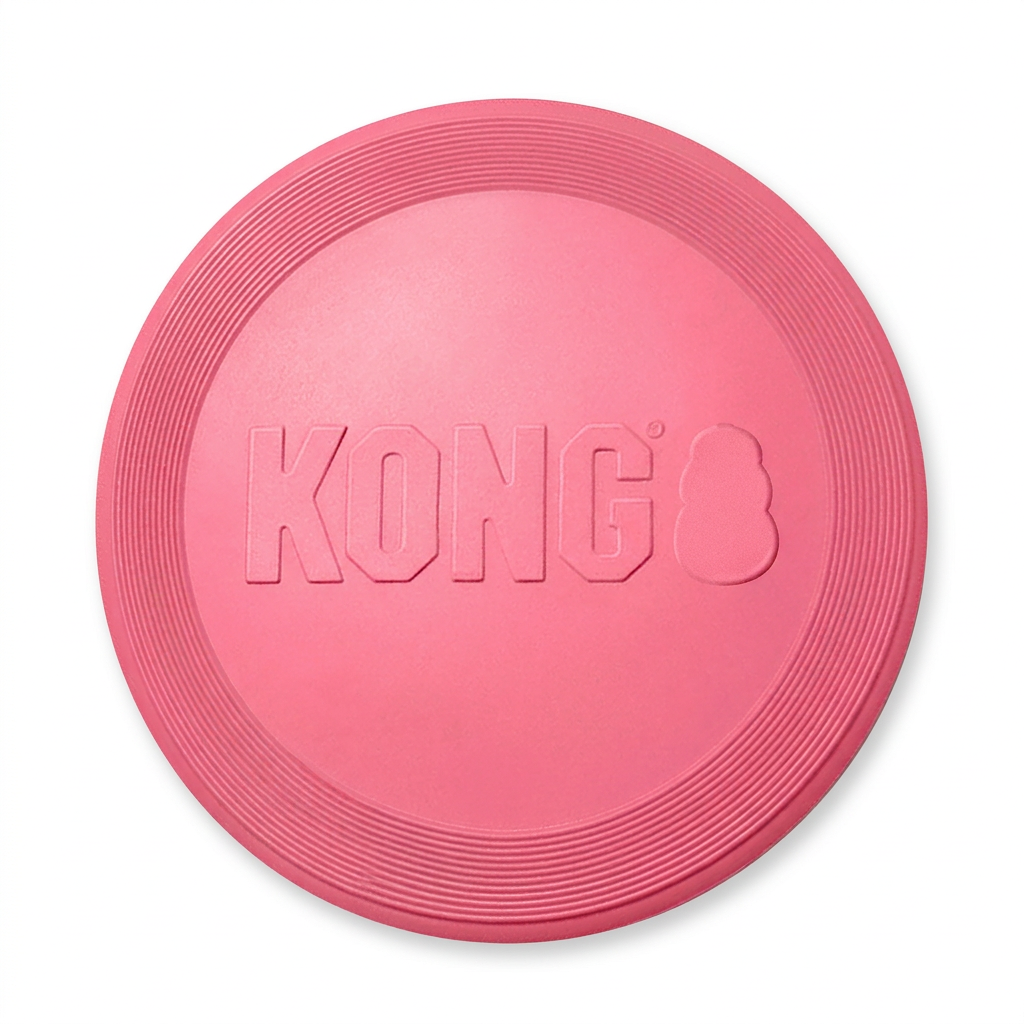 Pink KONG Puppy Flyer