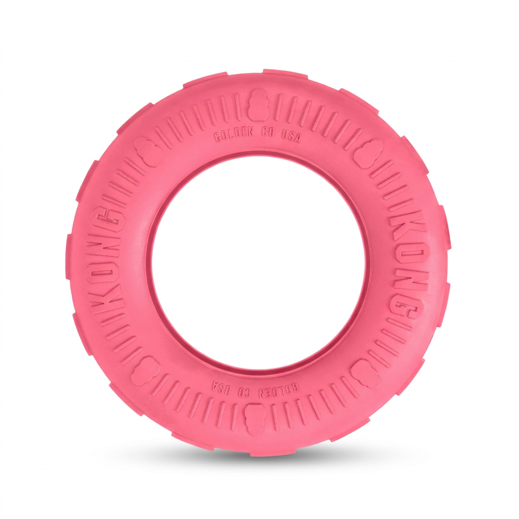 Pink KONG Puppy Tires