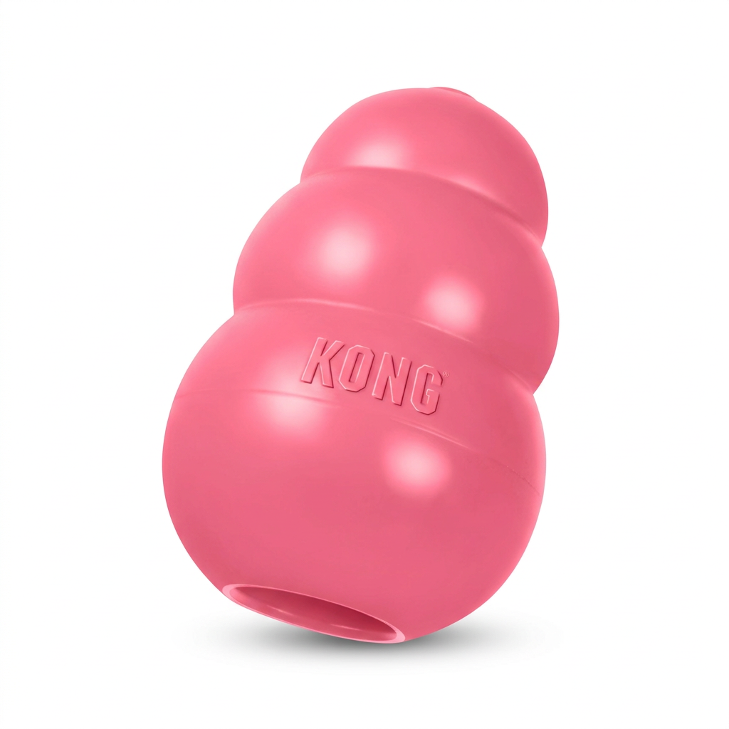 Pink KONG Puppy toy