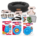 Puppy bundle with the Storm Grey MiniJumbuk Oasis bed